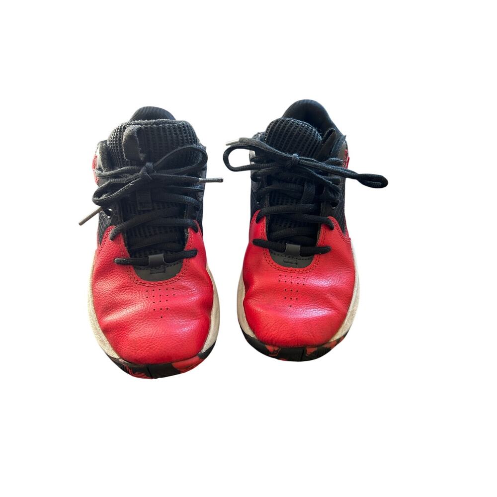 UNDER ARMOUR Lockdown 7 Red Black Basketball Shoes Unisex Youth  Size 3Y